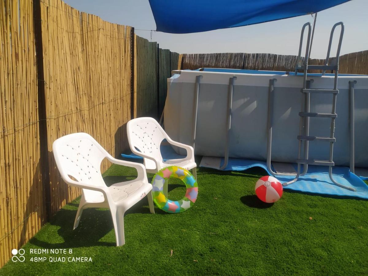 אצל דוד בכפר Apartamento Kfar Gidon Exterior foto