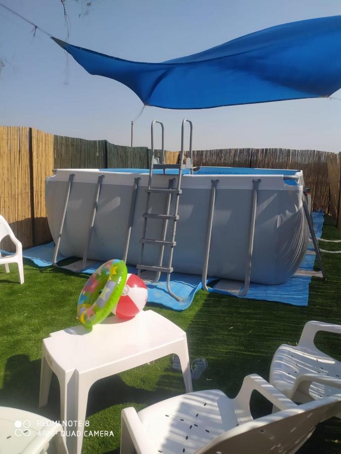אצל דוד בכפר Apartamento Kfar Gidon Exterior foto
